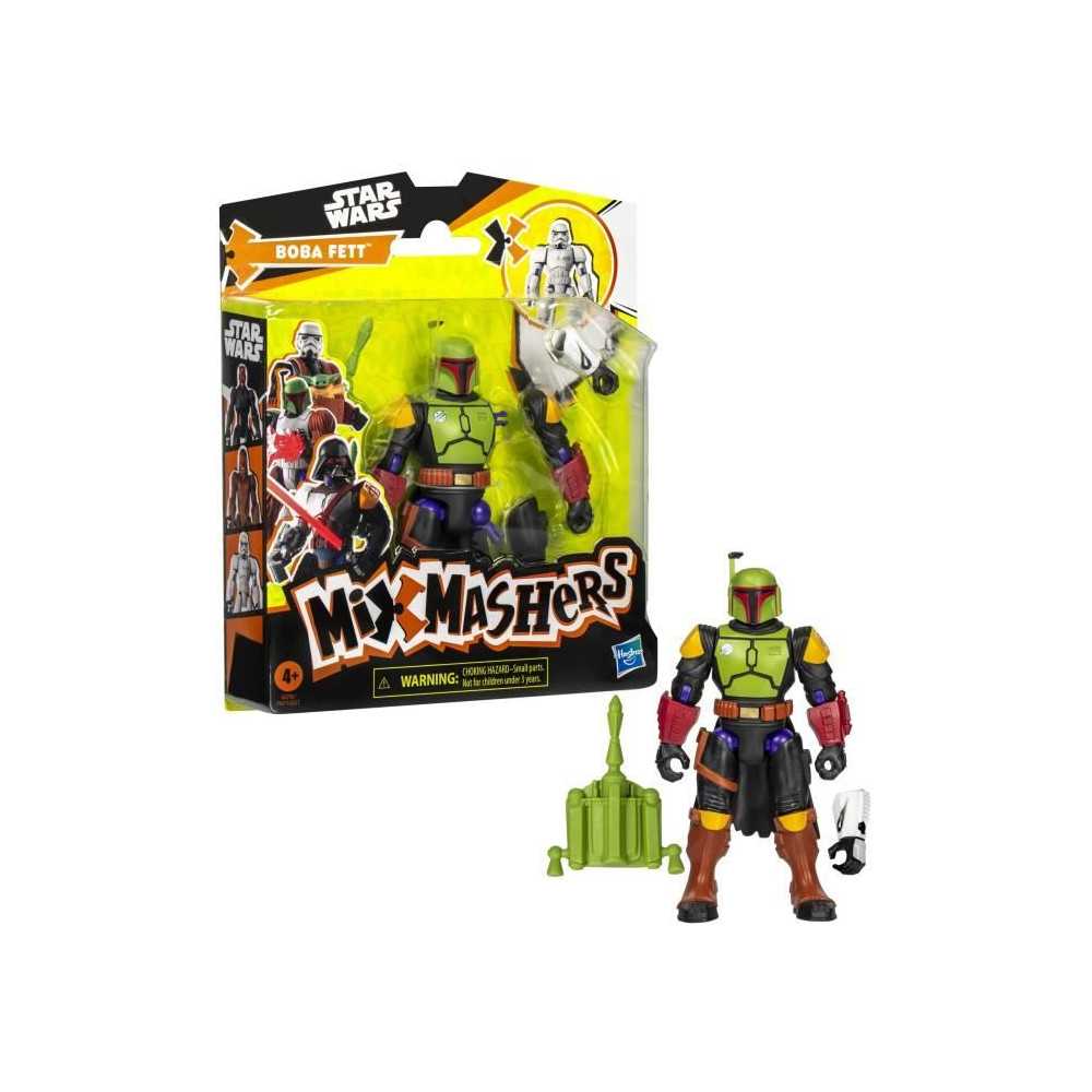 MixMashers Star Wars, customizable Boba Fett figurine to mix and match MixMashers Star Wars, customizable Boba Fett figurine to mix and match