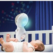 Mobile musical et projecteur - INFANTINO - Douce Nuit 3-en1 - Gris