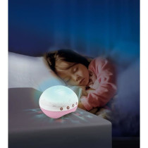 Mobile musical et projecteur - INFANTINO - Douce Nuit 3-en1 - Rose