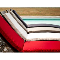 JARDIN PRIVE Coussin bain de soleil MONTE CARLO - 185 x 55 x 6 cm - Iv