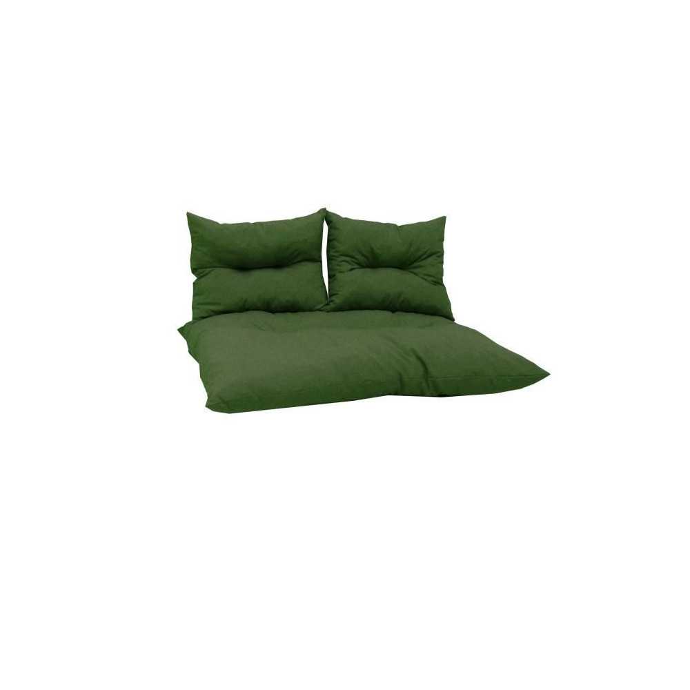 PRIVATE GARDEN - KIT PALETTE CLASSIC AVOCAT MATTRESS + 2 BACKREST CUSH