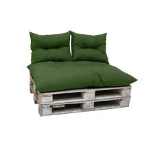 PRIVATE GARDEN - KIT PALETTE CLASSIC AVOCAT MATTRESS + 2 BACKREST CUSH