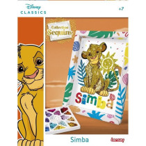 Jeu de création - LANSAY - Collection sequins - SIMBA LE ROI LION - D