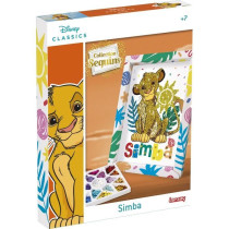 Jeu de création - LANSAY - Collection sequins - SIMBA LE ROI LION - D