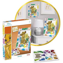 Jeu de création - LANSAY - Collection sequins - SIMBA LE ROI LION - D