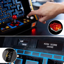 LEGO 10323 Icons PAC-MAN Arcade Game, Model Kit for Adults to Build, G