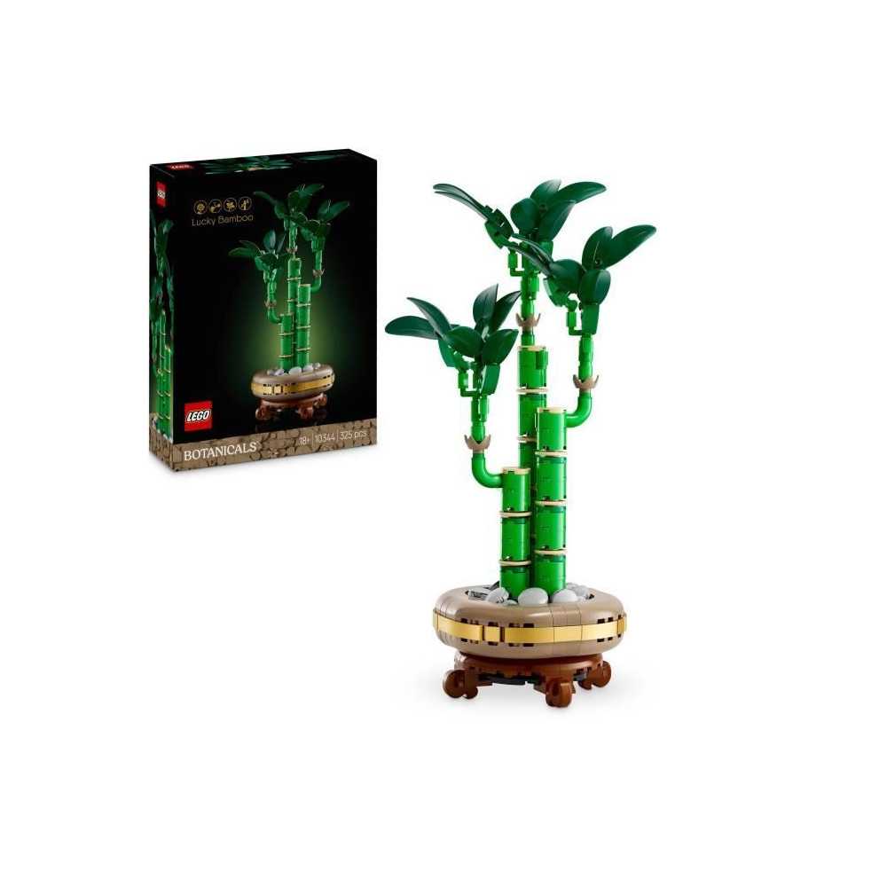LEGO Botanique 10344 Le bambou de la chance - Plante artificielle et d