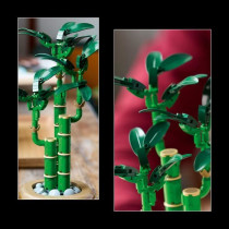 LEGO Botanique 10344 Le bambou de la chance - Plante artificielle et d
