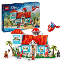 LEGO | Disney La Maison sur la Plage de Lilo et Stitch, Jeu de Constru
