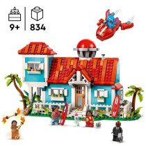 LEGO | Disney La Maison sur la Plage de Lilo et Stitch, Jeu de Constru