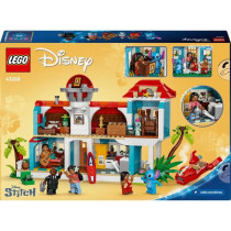 LEGO | Disney La Maison sur la Plage de Lilo et Stitch, Jeu de Constru