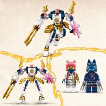 LEGO 71807 NINJAGO Sora's Technology Elemental Robot, Children's Toy w
