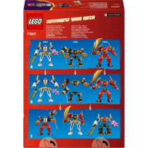 LEGO 71807 NINJAGO Sora's Technology Elemental Robot, Children's Toy w