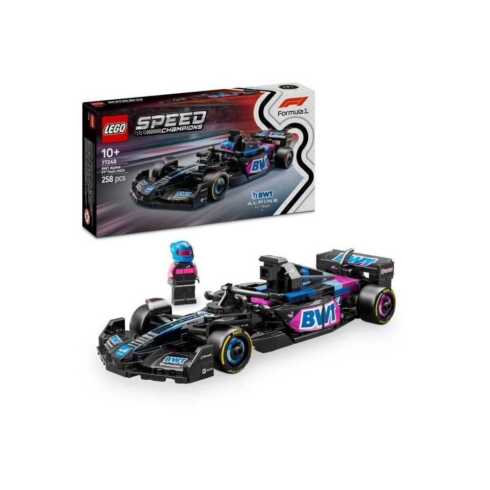 LEGO Speed Champions 77248 Voiture F1 BWT Alpine Team A524 Jeu de cons