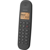 Fixed cordless telephone - LOGICOM - DECT ILOA 155T SOLO - Black - Wit