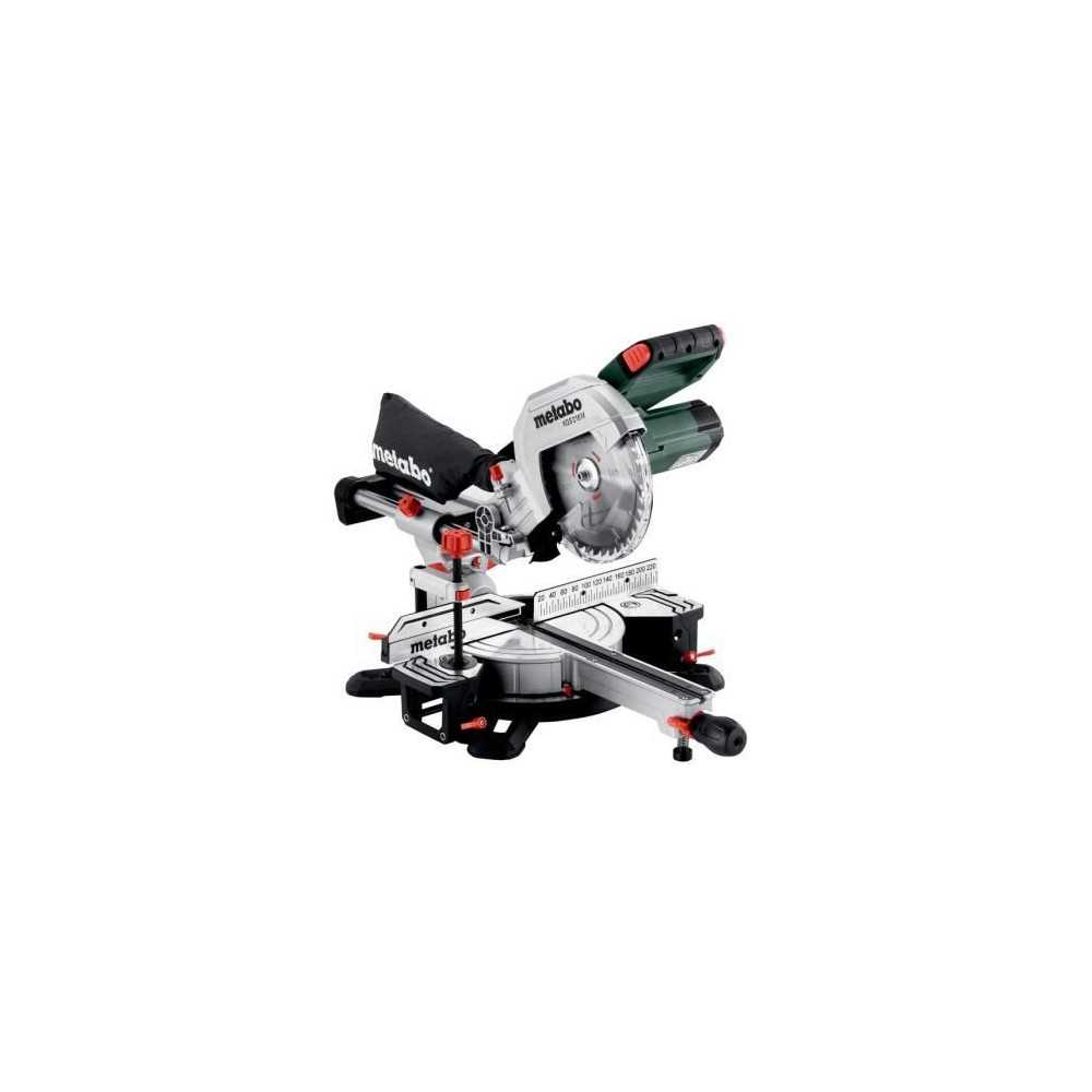 Radial miter saw - METABO - KGS 216 M - precision cut line LED - 61321 Radial miter saw - METABO - KGS 216 M - precision cut line LED - 61321