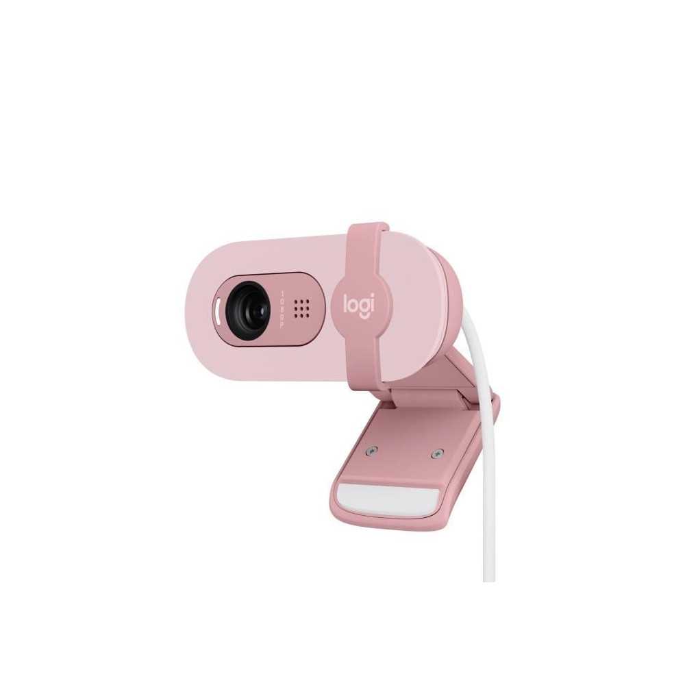 Webcam - Full HD 1080p - LOGITECH - Brio 100 - Integrated microphone - Webcam - Full HD 1080p - LOGITECH - Brio 100 - Integrated microphone -