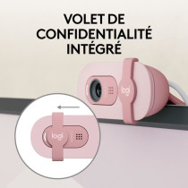 Webcam - Full HD 1080p - LOGITECH - Brio 100 - Integrated microphone -