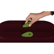 Cavaliere Osaka Jardiniere 19.5 L - EDA - Burgundy red - for Balconies