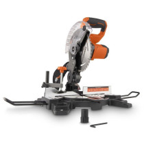 Cordless miter saw 20V Ø210mm - DUAL POWER POWDP2550 - Delivered with