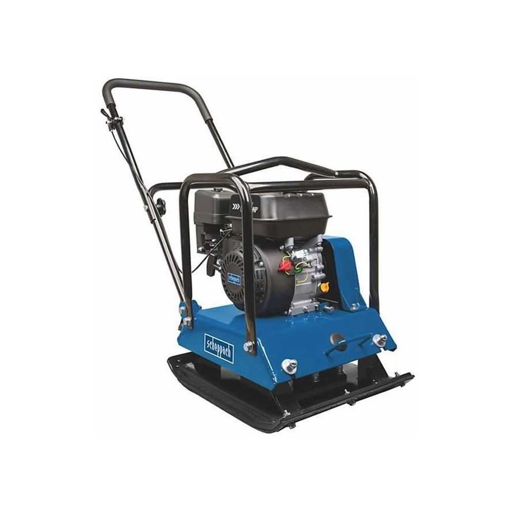 Plaque vibrante thermique SCHEPPACH 15000 N - 6,5CV - HP1200S - Bleu,