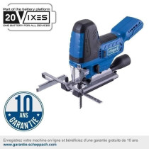 Jigsaw - SCHEPPACH - 20V IXES - 152 mm blade - 1000 to 3000 movements/