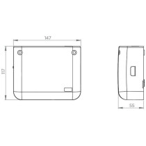 Pompe de relevage de condensats - SFA - Sanicondens Clim Deco - 23 dBA