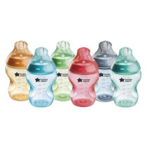 Tommee Tippee - Pack of 6 Closer to Nature bottles - Anti-Colic valve