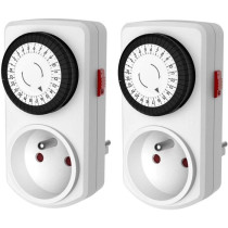 Mini programmateur mécanique journalier - GAO - 3680 W - 48 programme
