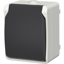 Prise 2P+T - GAO - Aquatop - IP54, étanche, résistant eau/poussiere