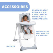 CHICCO - Polly 2 Start Dots High Chair