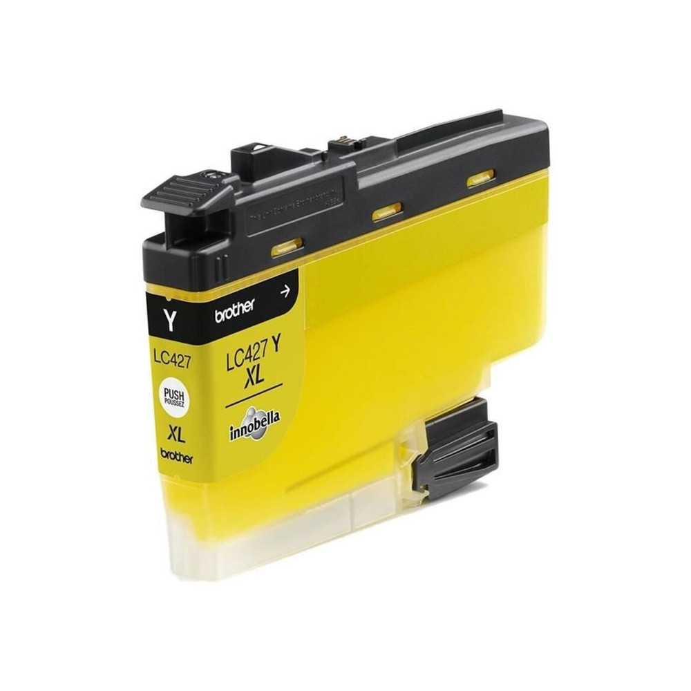 Ink cartridge LC427XLY - BROTHER - Yellow - 5000 pages - For Brother M