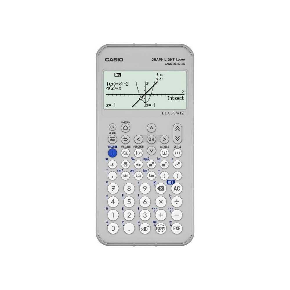 Calculatrice Casio Graph Lite - Calculatrice graphique
