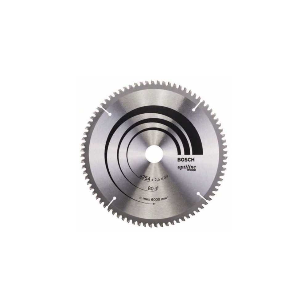 BOSCH PROFESSIONAL Carbide Circular Saw Blade 254 x 30 x 2.5mm (80 Tee