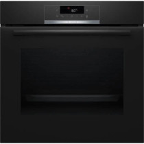 Four pyrolyse Softclose - BOSCH SER4 - HQG572BB3F - Noir - 8 modes de