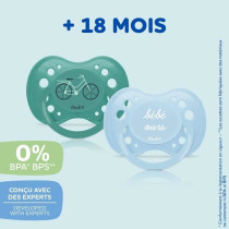 DODIE Anatomical Pacifiers x3 - +18 months - ES6
