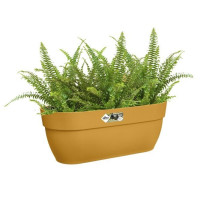 Elho - Flower pot - Vibia Campana Easy Hanger Large - Yellow honey - O