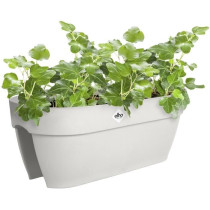 Flower pot - ELHO - Vibia Campana Flower Bridge 60 - White - L 26 x B