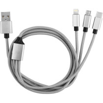 Kit de voyage - GAO - 3-en-1 - Câble 1m, chargeur mural et voiture