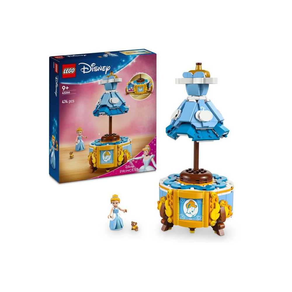 LEGO | Disney Princess 43266 La Robe de Cendrillon - Jeu de constructi