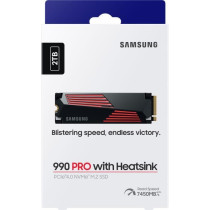 SAMSUNG - 990 PRO - Internal SSD - 2 TB - With heatsink - PCIe 4.0 - N