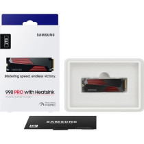 SAMSUNG - 990 PRO - Internal SSD - 2 TB - With heatsink - PCIe 4.0 - N