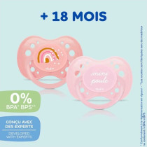 DODIE MAM Pacifiers +18 Anatomical Months X3 ES5