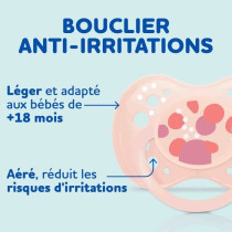 DODIE MAM Pacifiers +18 Anatomical Months X3 ES5
