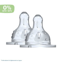 DODIE Initiation Teat + Supernova round 3 speed - wide neck - +6 month