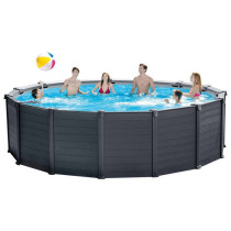 Kit Piscine Graphite 4,78 x 1,24 m - Intex