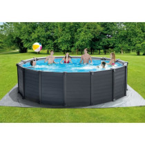 Kit Piscine Graphite 4,78 x 1,24 m - Intex