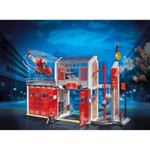 PLAYMOBIL 9462 - City Action - Fire Station with Helicopter - New in 2