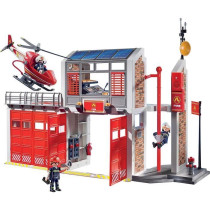 PLAYMOBIL 9462 - City Action - Fire Station with Helicopter - New in 2