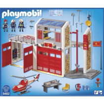 PLAYMOBIL 9462 - City Action - Fire Station with Helicopter - New in 2